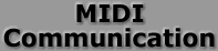 MIDI communication