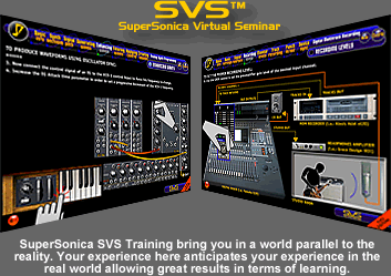 Great virtual experience using SuperSonica Virtual Seminar Training System